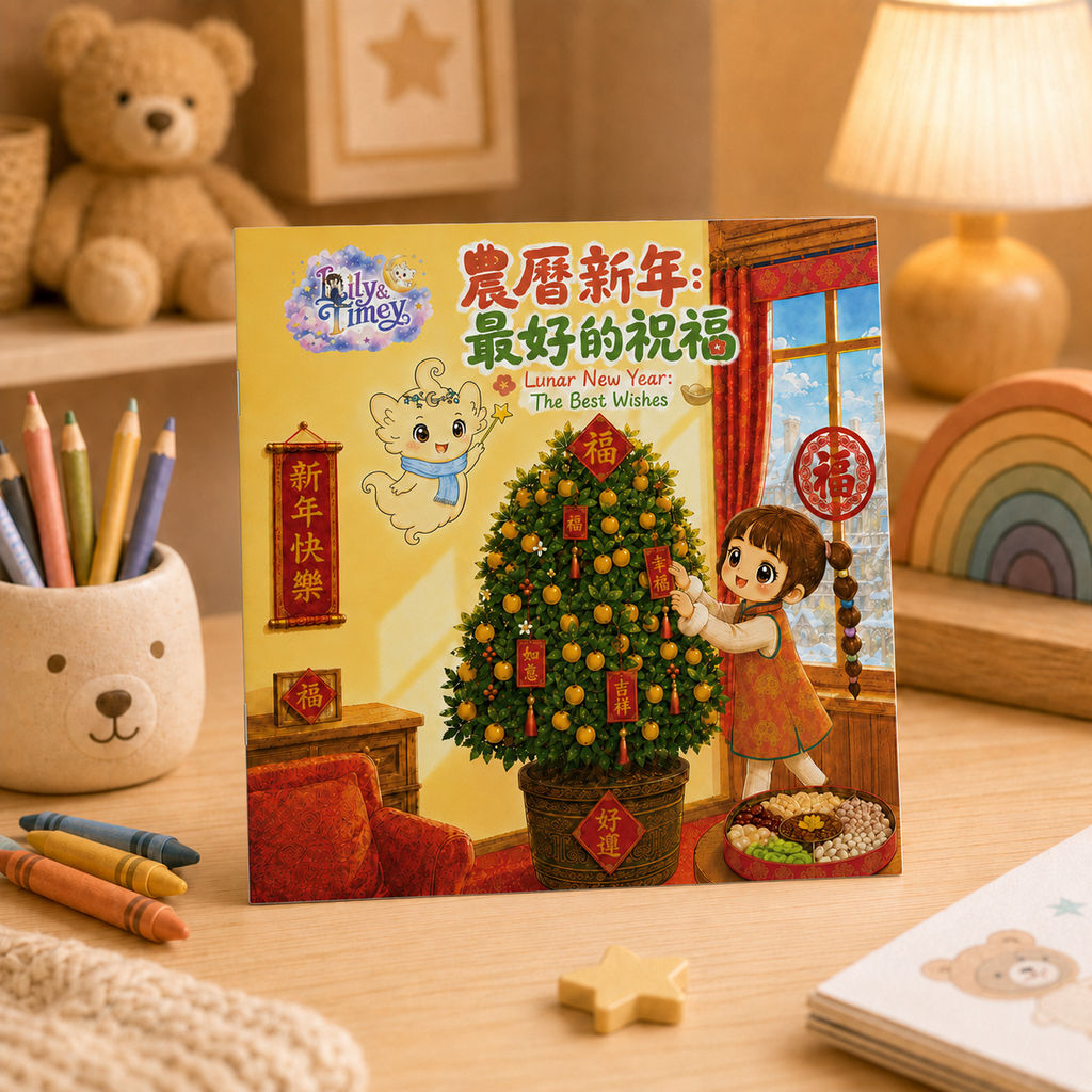 Lily & Timey Chinese Festival Bilingual Picture Book Collection | 4-Book Set