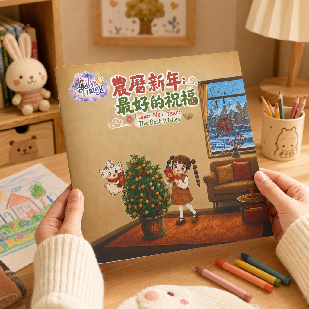 Lily & Timey Chinese Festival Bilingual Picture Book Collection | 4-Book Set